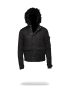 SOLID BLACK CHOPPER JACKET