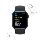 Apple Watch SE 2nd Gen (GPS) 40mm Aluminum Case w/ Midnight Sport Band (M/L) ? Midnight ? MXE93LL/A (2024)