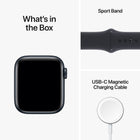 Apple Watch SE 2nd Gen (GPS) 40mm Aluminum Case w/ Midnight Sport Band (M/L) ? Midnight ? MXE93LL/A (2024)