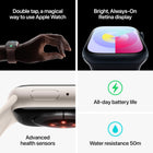 Apple Watch Series 9 (GPS) 41mm Silver Aluminum Case w/ Winter Blue Sport Loop - MR923LW/A