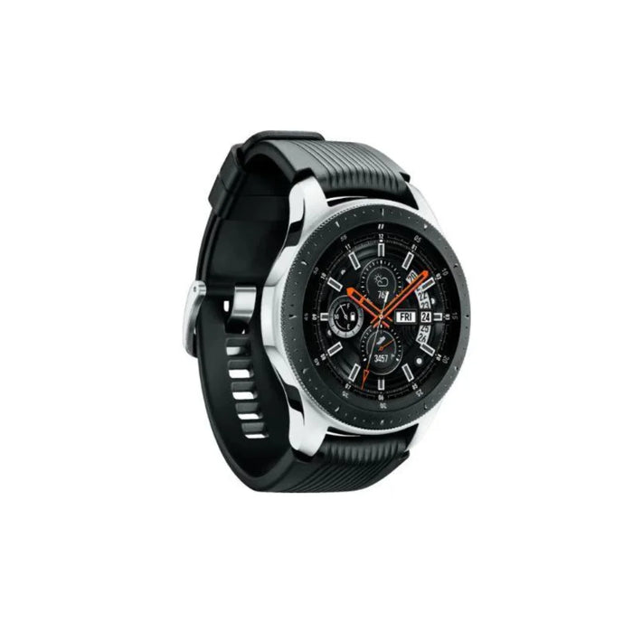 Unlocked - Samsung Galaxy Watch 46mm Stainless Steel - Silver - SM-R805UZSAXAR