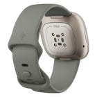 Fitbit Sense ? Advanced Health Smartwatch ? Silver with Sage Grey Band ? FB512SRSG