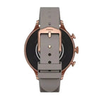 Fossil - Gen 6 Smartwatch 42mm Gray Leather - Gray - FTW6079V
