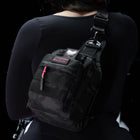 4L Mini Tactical Sling Bag Black Hearts