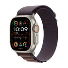 Apple Watch Ultra 2 (GPS + Cellular) 49mm Titanium Case with Indigo Alpine Loop (Small) - MRER3LW/A