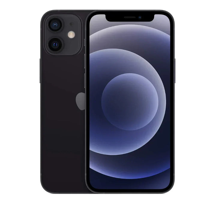 Unlocked - Apple iPhone 12 Mini, 64GB, Black - MG8F3LL/A