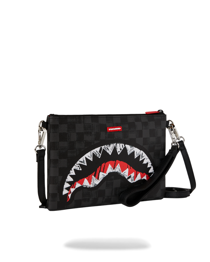 MIDNIGHT SHADOW CROSSOVER CLUTCH