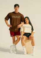 Men's Varsity Tee Mocha Brown