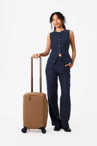 The Small Carry-On Luggage Cover in Camel