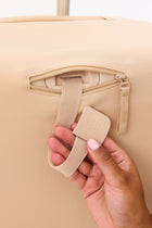 The Large Check-In Luggage Cover in Beige