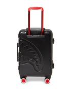 MOLDED SHARKITECTURE BLACK HARDSHELL CARRY-ON LUGGAGE