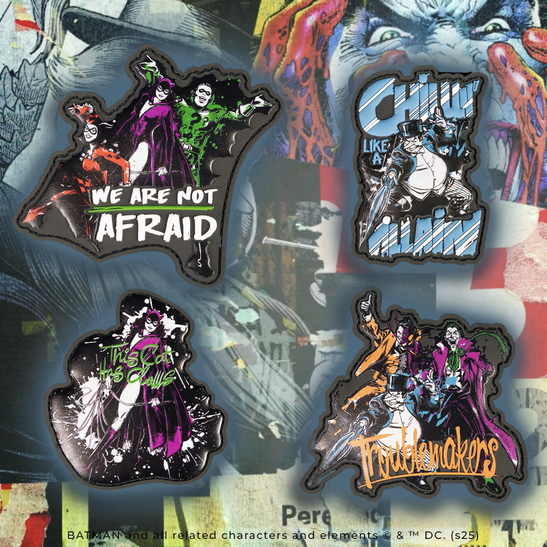 DC Villain Patch Bundle #2