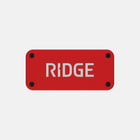 Personalized Logo Plate - Rodeo Red