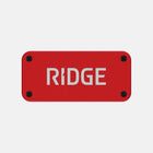 Personalized Logo Plate - Rodeo Red