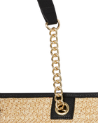 RAFFIA PALM TOTE