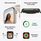 Apple Watch Series 7 GPS CEL 41MM - Midnight W/ Midnight Sport Band - MKH73LL/A