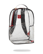 100% CLEAR BACKPACK SHARK