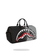 SCRIBBLE DRIBBLE CHECK DUFFLE