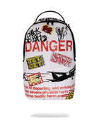 JETBLAST SIGN ON THE RUNWAY BACKPACK